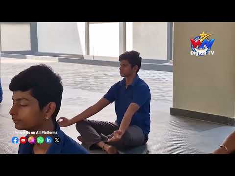 Yoga helps students improve concentration, flexibility,discipline,and physical and mental well-being